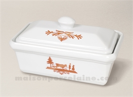 TERRINE PROFESSIONNELLE FOIE GRAS A FOUR 500GRS 18X10.5X10.5X10.5X10.5X10