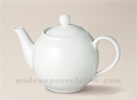 THEIERE BOULE FLANDRE PORCELAINE BLANCHE PM 60CL