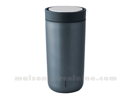 TO GO CLICK MUG ISOTHERME INOX 0.4 L. - BLEU MÉTAL