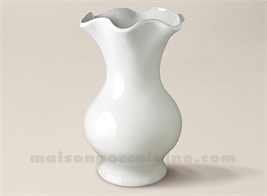 VASE LIMOGES PORCELAINE BLANCHE ROMAIN FESTON GM H31