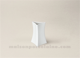 VASE LIMOGES PORCELAINE BLANCHE VOGUE N°3 15X10 30CL