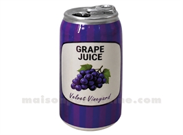 VASE SOLIFLORE CANETTE GM GRAPE JUICE D6,2 H11,8CM