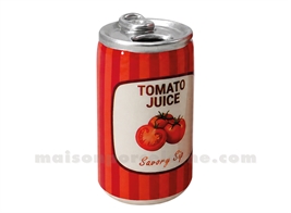 VASE SOLIFLORE CANETTE PM TOMATO D5 H8,8CM
