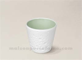 VERRE CAFE BISCUIT PORCELAINE DE LIMOGES 15CL