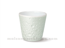 VERRE CAFE / PHOTOPHORE BISCUIT PORCELAINE DE LIMOGES 15CL