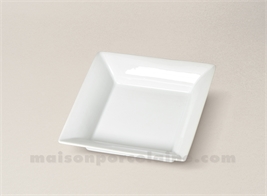 VIDE POCHE CARREE PORCELAINE BLANCHE MM 13.5.X13.55X0285X0285X0285X028