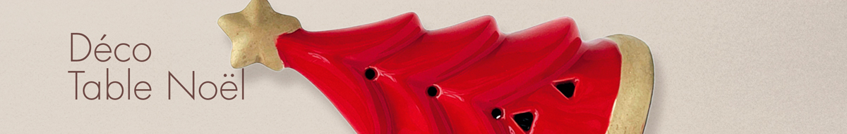 Déco table Noël