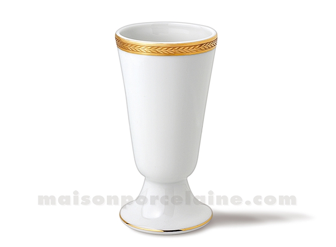 Mazagran En Porcelaine Blanche – Tasse à Café Ancienne, Occasion