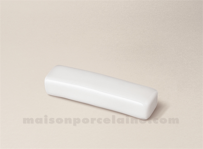 Porte-couteau En Porcelaine Blanche L'Otarie - Fabrication Française, Vintage